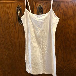 Maternity Top White Small Tank Top My Bump New with Tags